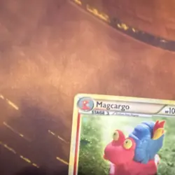 Pokemon TCG Magcargo Undaunted Holo Rare Card 6/90 100HP Stage 1 Lava Flow - Image 3