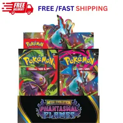 Pokemon TCG Mega Evolution Booster Display Box 36 Packs Sealed Card Set - Image 1