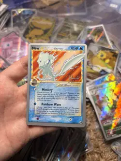 Pokemon TCG Mew Delta Species Gold Star Card 2008 World Championships - Image 1