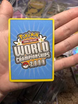 Pokemon TCG Mew Delta Species Gold Star Card 2008 World Championships - Image 2