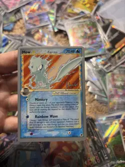 Pokemon TCG Mew Delta Species Gold Star Card 2008 World Championships - Image 5