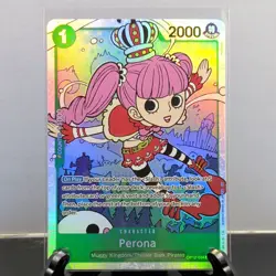 One Piece Perona Character Card OP12-034 Special Holo 2000 Power - Image 1