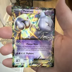 Mewtwo EX Promo Holo XY183 XY Basic Psychic 170 HP Pokemon Card - Image 1