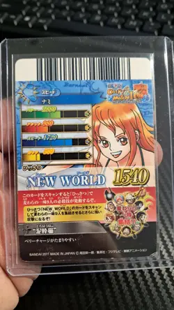 One Piece 2011 BANDAI BERRY MATCH IC LUFFY IC1-CP7 HOLO VINTAGE CARD PROMO - Image 2