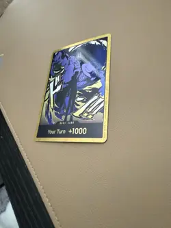 Bandai One Piece Don!! Foil Card Your Turn +1000 Gold Border Standard - Image 2