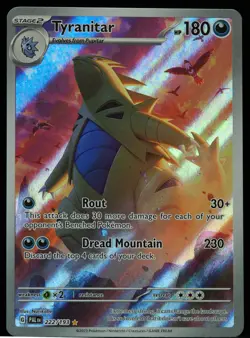Tyranitar #222/193 Paldea Evolved NM/M Pokemon Card - Image 1