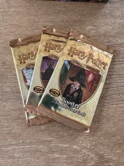 Harry Potter Trading Card Game Booster Packs 742818140294 - Image 1