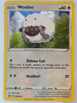 Wooloo Promo Holofoil SWSH: Sword & Shield Promo Cards SWSH011 NM - Image 1