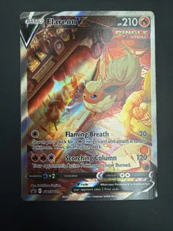 Flareon V SWSH179 SWSH: Sword & Shield Promo Cards Holo - Image 1