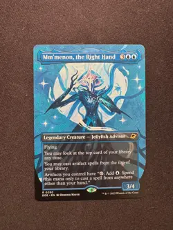 MM'MENON, THE RIGHT HAND (BORDERLESS) - Magic: The Gathering - NM/M - Image 1