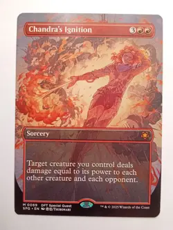 Chandra's Ignition 89 BORDERLESS Special Guests MTG - Image 1