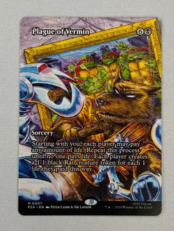 Plague of Vermin (Borderless) Teenage Mutant Ninja Turtles Source Material... - Image 1