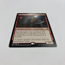 Torbran, Thane of Red Fell NM Throne of Eldraine 147 / 269 MTG English Regular - Image 2