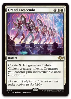 Grand Crescendo #118 (NM) Tarkir Dragonstorm TDC Magic MTG - Image 1