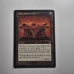 Altar of Dementia - Tempest - Rare Colorless Artifact - Wizards MTG - Image 1