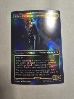 Edea, Possessed Sorceress (Borderless) Commander: Final Fantasy Foil - Image 1