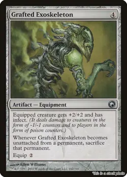 Grafted Exoskeleton [SOM - 162] - HP [] TCG MTG - Image 1