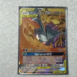 Pokemon TCG Moltres Zapdos Articuno GX Ultra Rare Card 44/68 -Hidden Fates - Image 1