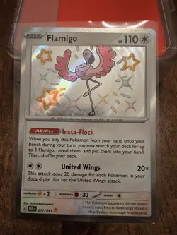 Electrode 134/091 / Shiny Rare Pokemon Paldean Fates Baby Shiny - Image 1