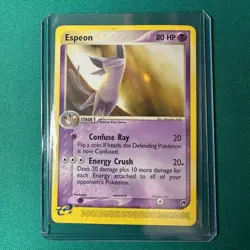 Pokemon Espeon Ex Sandstorm RARE Non Holo e-Reader 16/100 LP/MP - Image 1