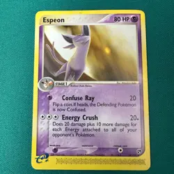 Pokemon Espeon Ex Sandstorm RARE Non Holo e-Reader 16/100 LP/MP - Image 3