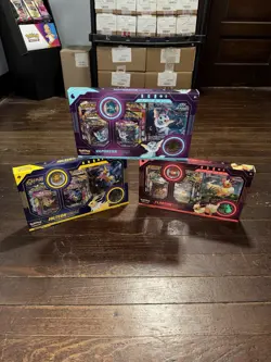 Pokemon Vaporeon VMAX, Flareon VMAX and Jolteon VMAX Premium Collection Lot of 3 - Image 1