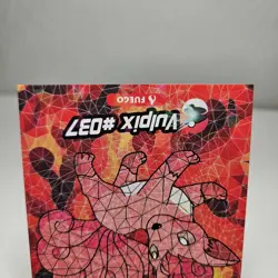 2025 POKEMON STAINED GLASS Crystal Card #037 Vulpix Kanto Peru Foil - Image 5