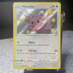 Minccino SV093/SV122 Shining Fates: Shiny Vault Pokemon TCG - Image 1