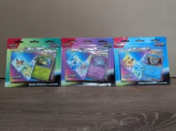 Pokemon TCG Prismatic Evolutions Tech Sticker Collection Set Lot Of 3 Sealed New - Image 1