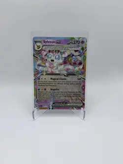 Sylveon ex 041/131 Sv: Prismatic Evolutions Double Rare Holo Pokemon NM - Image 1
