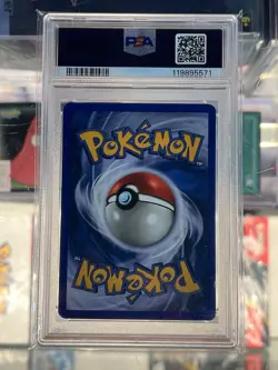 Pokemon Legendary Collection Reverse Holo Foil Weedle 99/110 PSA 8 - Image 2