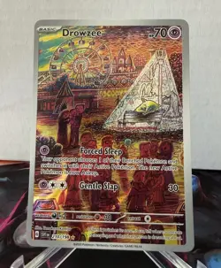 Drowzee 210/198 Pokemon TCG S&V Base Set Illustration Rare NM - Image 1