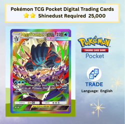 Pokemon TCG Pocket - Mega Swampert EX Rainbow Rare 2 Star - Image 1