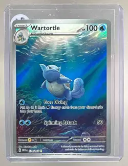 Wartortle 2023 Pokemon Scarlet Violet 151 #171 G1 - Image 1