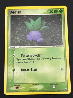 Oddish 68/101 Common Hidden Legends Near Mint - Image 1