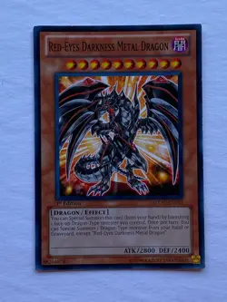 Yugioh TCG - Red-Eyes Darkness Metal Dragon - SDDC-EN013 - NM - 1st Ed - 2012 - Image 3