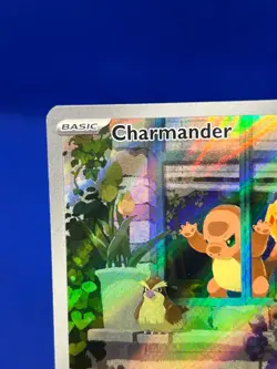 Pokemon Scarlet & Violet Obsidian Flames ETB Charmander 044 Black Star Promo DMG - Image 3