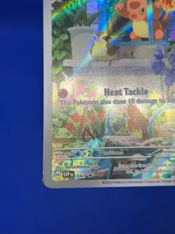 Pokemon Scarlet & Violet Obsidian Flames ETB Charmander 044 Black Star Promo DMG - Image 4