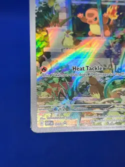 Pokemon Scarlet & Violet Obsidian Flames ETB Charmander 044 Black Star Promo DMG - Image 5