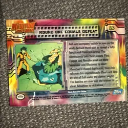Pokemon TCG Round One Equals Defeat Pokemon Topps Mewtwo Strikes Back 26 - Image 2