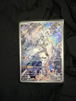 Pokemon N's Reshiram 167/159 Sv09 Illustration Rare Holo HP 130 - Image 1