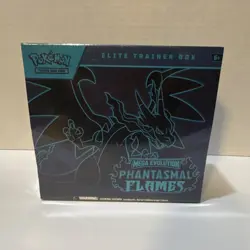 Pokemon TCG Mega Evolution Phantasmal Flames Elite Trainer Box Charizard EN - Image 1