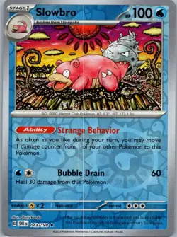 Pokemon Slowbro SV01: Scarlet & Violet Base Set 043/198 NM Reverse Holo - Image 1