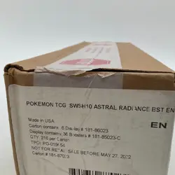 Pokemon TCG SWSH 10 Astral Radiance Booster Box Case SEALED NEW - Image 2