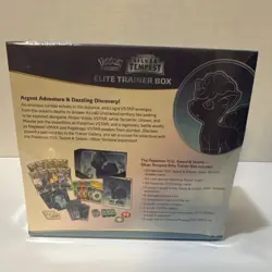 Pokemon TCG Sword & Shield Silver Tempest Elite Trainer Box Alolan Vulpix EN - Image 2