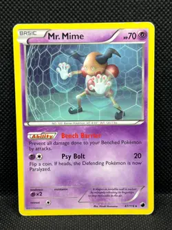 Pokemon Tcg Mr. Mime 47/116 Plasma Freeze Non Holo - Image 1