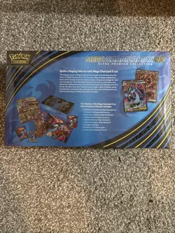 Pokemon Mega Charizard X ex Ultra Premium Collection Box - Sealed New UPC - Image 2