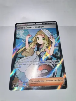 Pokemon Lillie's Determination 169/132 Me01 Mega Evolution Ultra Rare Holo Engl… - Image 1