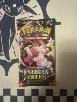 Pokemon Paldean Fates Booster Pack FACTORY SEALED! - Image 1