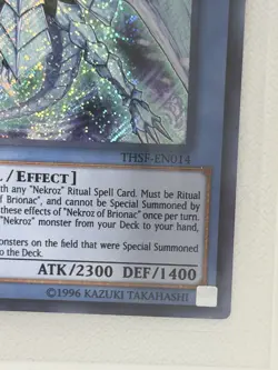 Yu-Gi-Oh! Nekroz of Brionac Ritual THSF-EN014 Super Rare 2300 ATK 1400 DEF The … - Image 5